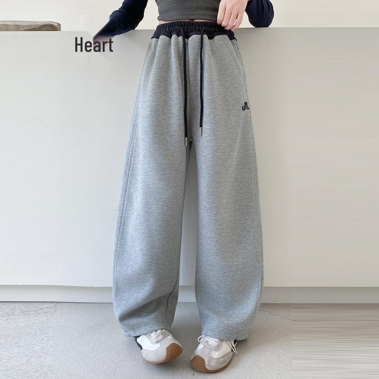 

Широкие спортивные штаны для девочек - Детские повседневные спортивные штаны для весны и осени 2025 170 cm