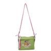 Summer Summer Niche Nylon Canvas Bag Women's Fashion Embroidery Small Square Bag Crossbody Bag Mobile Phone Bag