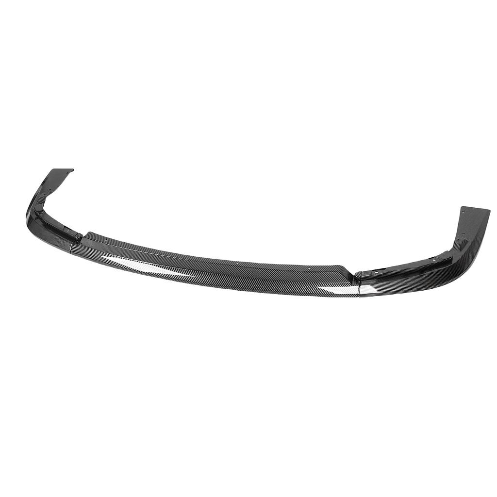 Front Bumper Lip Chin Spoiler 3 Sections Replacement for Subaru Impreza WRX STI 2004 2005 Carbon Fiber Style
