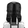 HAWEEL 14W Solar Panel Power Backpack Laptop Bag with Handle and 5V / 2.1A Max USB Charging Port(Black)