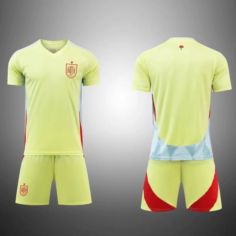 2024 Spain Football Jerseys Yellow 28