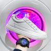 Size pure white board shoes men's shoes primary and secondary school students line up leather surface performance dancing women's sports board shoes