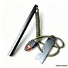 Hexagonal Magnesium Fire Starter Rod with Scraper for Outdoor and Wilderness Survival
