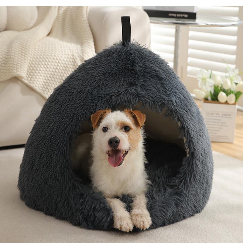 Winter Warm Dog Bed Soft Pet Sleeping Mat for Cats Small Medium Dogs Comfortable Dog Nest Cat Sleep Bed Dog Accessories