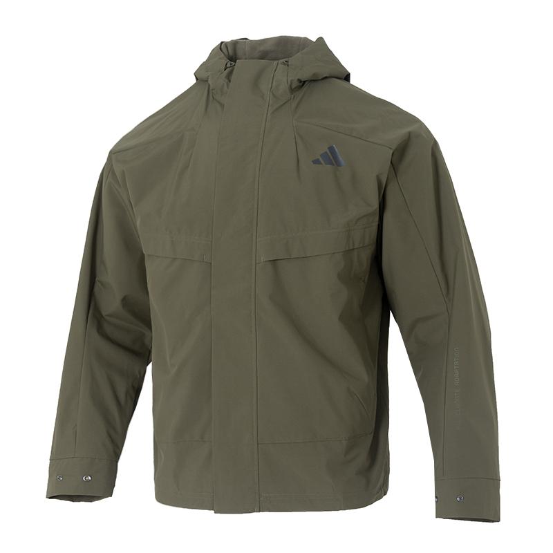 Adidas MODERN TECH WARM Jacket Men s Strata Olive Green KB7625 L