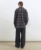 INSILENCE Linen Belted Fatigue Pants Mud Black