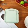 Plastic Toast Box Convenient To Carry Useful Office Worker Lunch Toast Sandwich Carrying Case