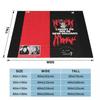 I want to die in new orleans Throw Blanket Hairy Blanket Thermal Blanket Sleeping Bag Blanket Blankets For Baby