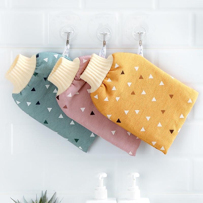 Fumade 5-Piece Random Color Back Scrubber & Bath Glove Set