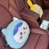 Kawaii Chiikawa Fluffy Plush Pillow Usagi Hachiware Soft Stuffed Cushion Headrest For Car Seat Home Decor for Anime Fans