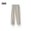 Semir Men's Cotton Linen Loose Straight Casual Pants