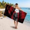 Large Beach TowelFriday the 13th Jason Voorhees Soft Absorbent Towel Beach Bath Home Use