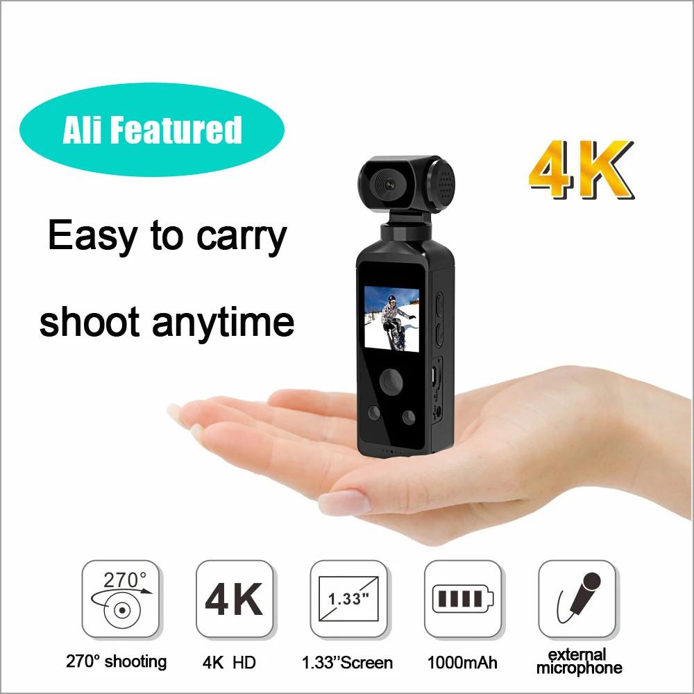 4K Household DV Magnetic Video Voice Recorder Motion Sensor Sport Pocket HD Small Camcorder Mini Action Camera