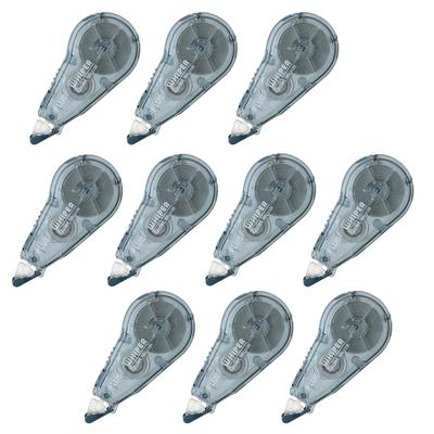 Plus Whiper Quiet Correction Silent 5mm Tape, Design, Width, 10-pack, Navy, WH-2105 52-841×10