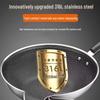Supor 32cm X-Crystal Shield 316 Stainless Steel Wok