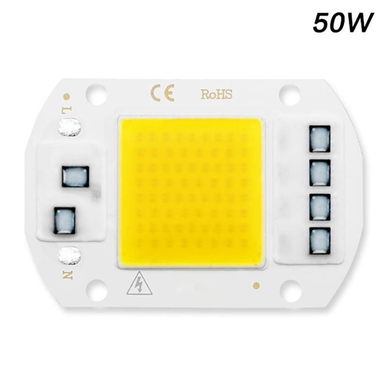 Cob LED Lampen Chip 10W 20W 30W 50W 220V Smart IC Kein Treiber erforderlich 3W 5W 7W 9W LED Glühbirnenlampe für Flutlicht Scheinwerfer DIY Beleuchtung