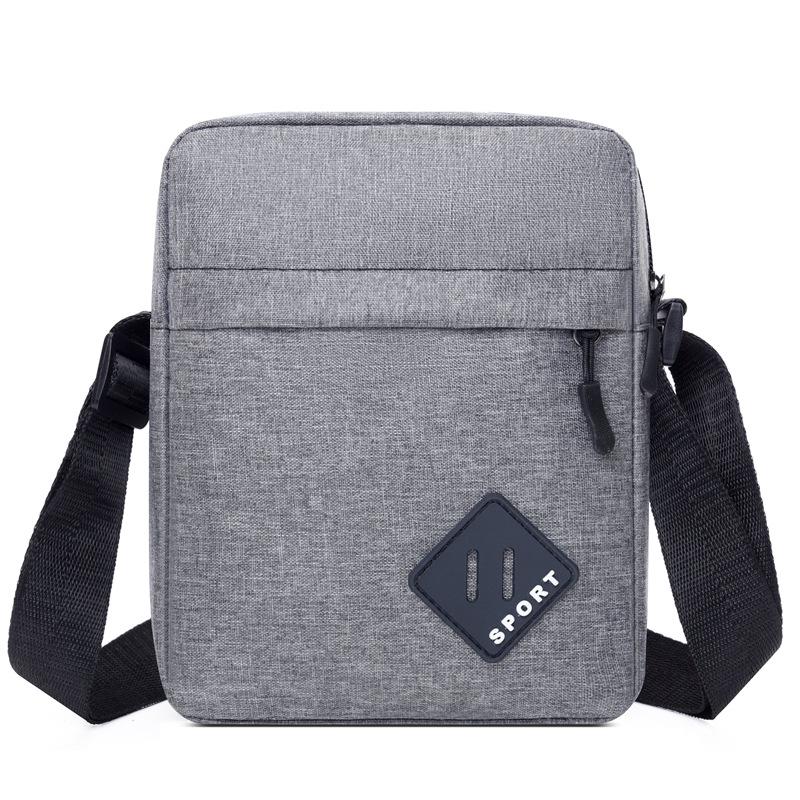 Men's Oxford Cloth Messenger Bag: Lightweight, Stylish, Versatile, for Business and Casual Use