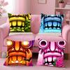 PopParkour Game Temple RunA Pillow Case Antidustmite Pillowcase Invisible Zipper Silky Short Plush Sofa Cushion Cover