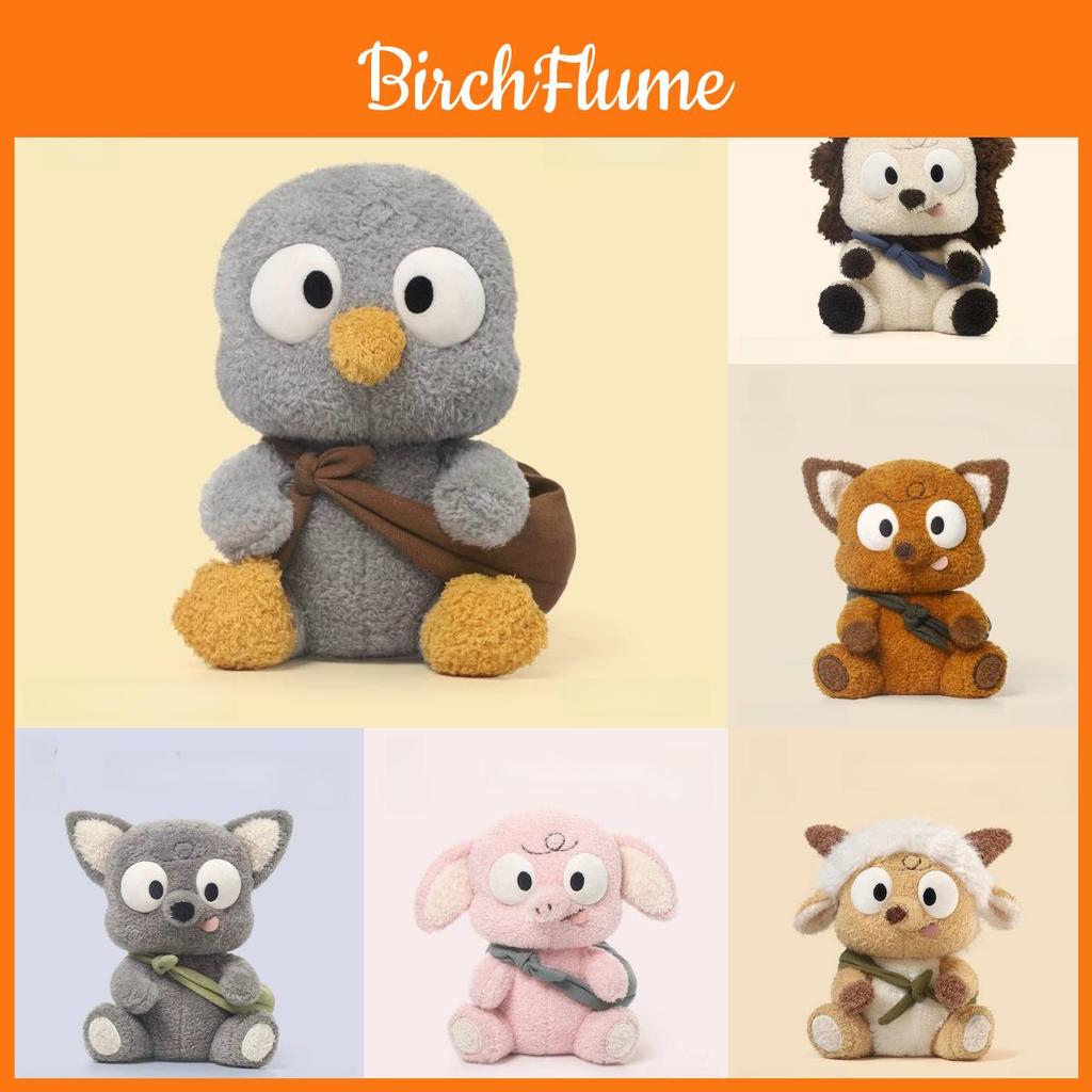 Sheep Pig Wolf Fox Lion Penguin Plush Toy Cute Animal Pillow For Kids Girls Boys Sleep Companion Gift