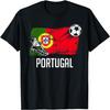 Portugal Flag Jersey Portuguese Soccer Team Portuguese T-Shirt