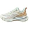 Hongxing Comfortable Trendy Wear-Resistant Lightweight Low-Top Casual Running Shoes Women Sneaker White Orange 12123203212-001