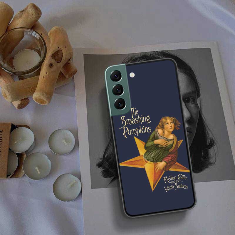 Rock The Smashing Pumpkins Phone Case For Samsung Galaxy S22 S25 Ultra S21 S10 Plus S26 Edge S20 S23 S24 FE Cover Silicone S