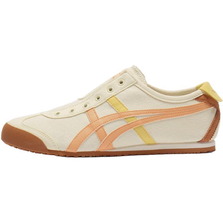 

Onitsuka Tiger MEXICO 66 SLIP ON Износостойкие Кроссовки с Низким Верхом Повседневные Унисекс Бежевый 36