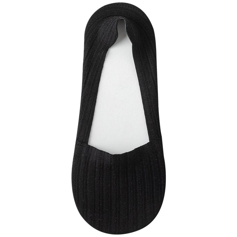 Women's Summer Ice Silk Invisible Socks Macaron Solid Color Cotton-soled Sweat-absorbing Boat Socks White Sneakers Versatile Short Socks