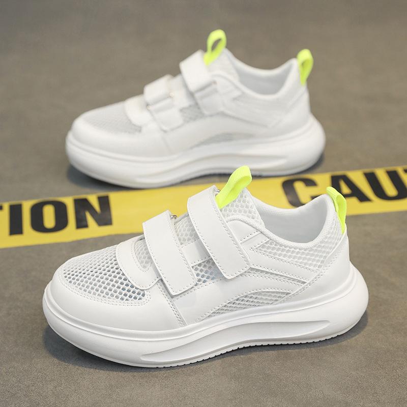 

Primary school students little white shoes, classmates boys spring and autumn models 2025 new children s sports board shoes, medium and older chi 38