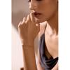 Stainless Steel Flat & Bead Chains Double Layer Fashion Bracelet Bangle Men Women Charm Summer Beach Trendy Chic Jewelry