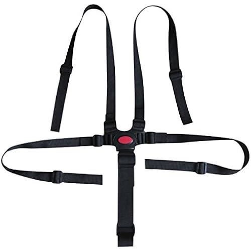 Harnais de Sécurité pour Poussette - Domybest - Universel Réglable - Noir