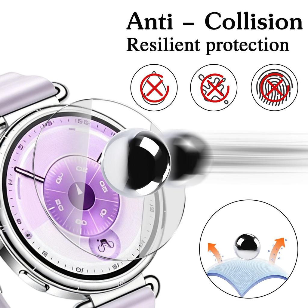 Easy Installing Tempered Glass Privacy Screen Protectors for Huawei Watch GT6 41mm 46mm GT6 Pro Explosion-proof Anti-spy Films