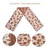 30x180cm Embroidered Maple Leaf Table Runner Easy To Clean Special Event Table Flag Kitchen Dining Party Decor