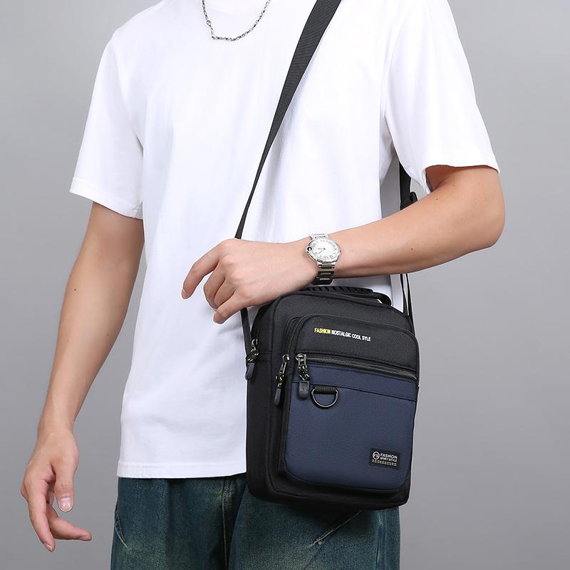 Men's Shoulder Bag New Casual Men's Bag Waterproof Outdoor Multi-Functional Crossbody Bag
