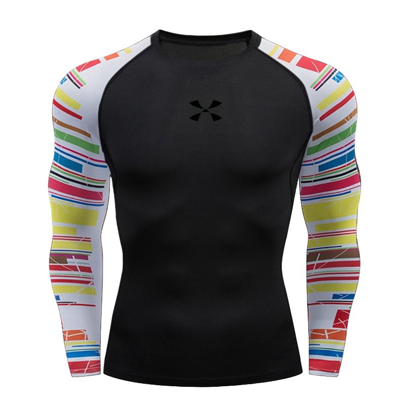 Cody Lundin Men's Compression Gym Wear Swim T Shirt Wholesale Men Gym Wear Slim Fit Rash Guard Compression T Shirt