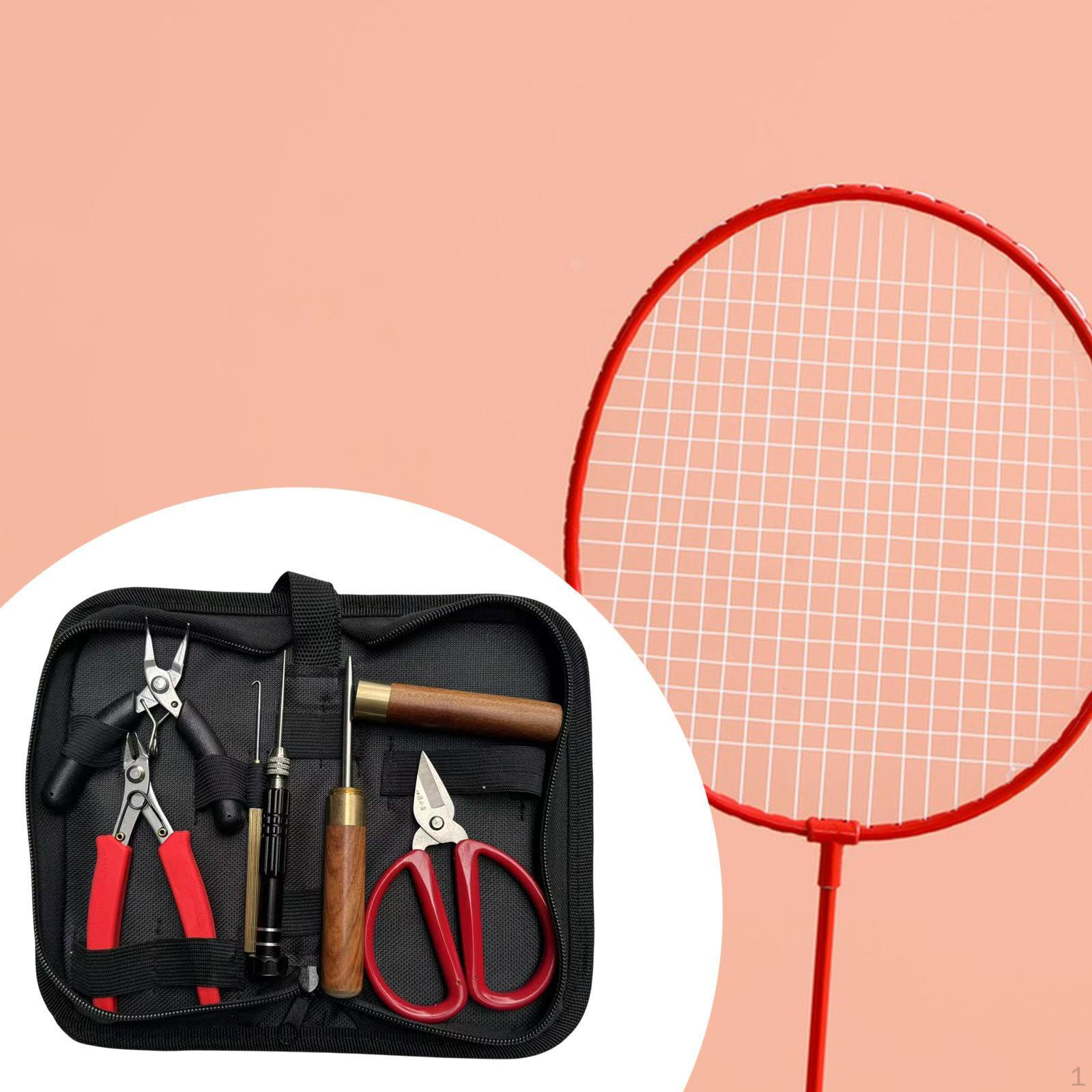 

Набор инструментов для натяжки струн в бадминтоне, универсальное профессиональное шило с зажимом для начала withoutStartingClamp