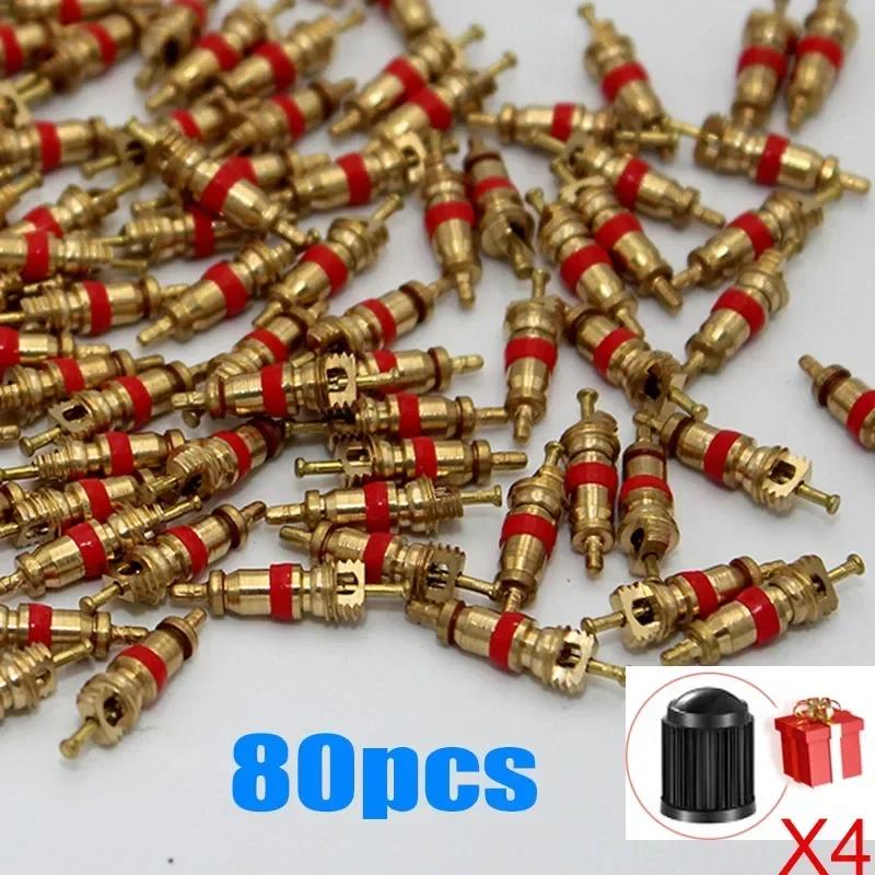1/100PC Car Tire Valve Core Tool Set Plastic Handle Removal Tools Wrench Screwdriver Wrench Core Tire Repair Hand Tool for Car