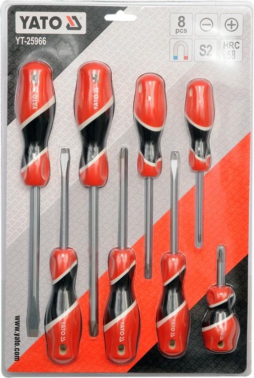 YT-25966 YATO 8-piece screwdriver set