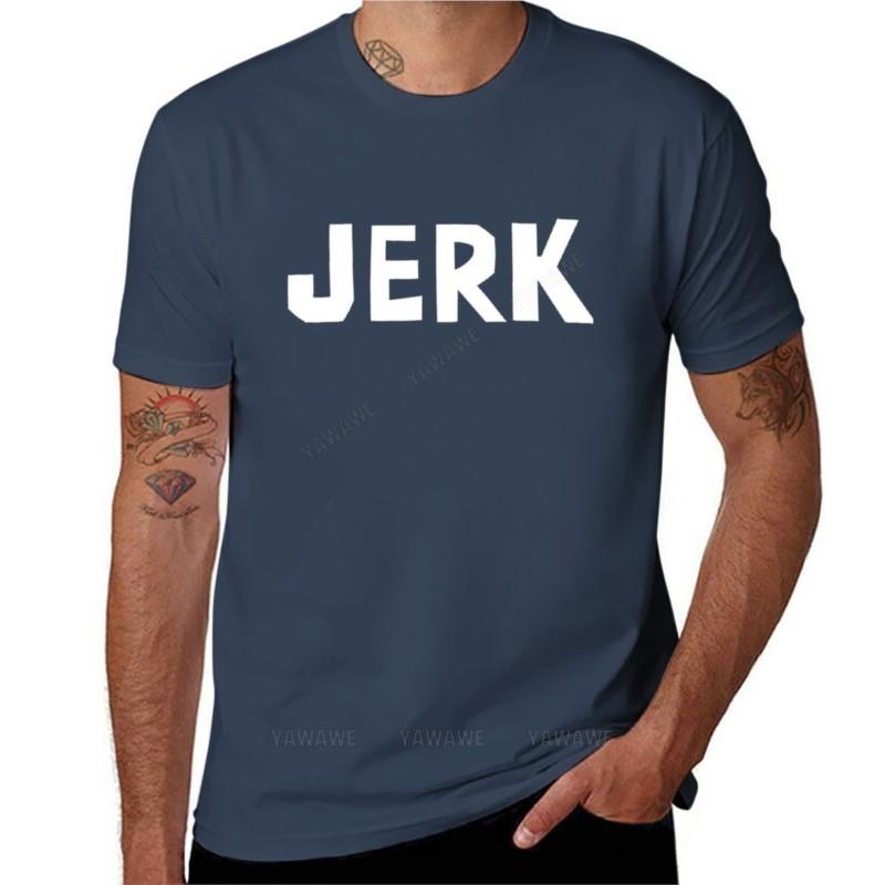 Dan VS - JERK Футболка оверсайз футболки быстросохнущая футболка тяжелые футболки однотонные черные футболки мужские S