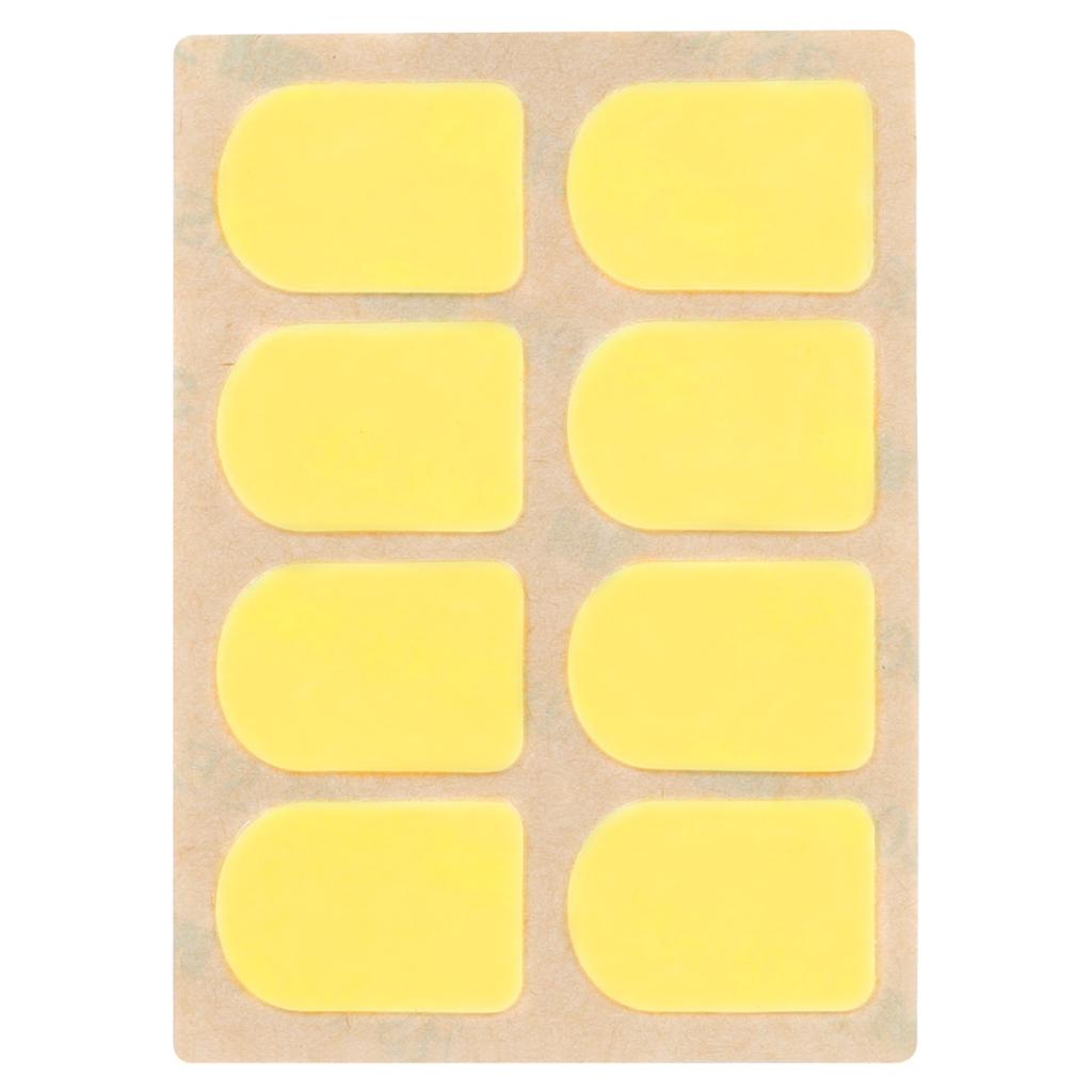 4 Arkusze Poduszki na Ustnik Klarnetu Nakładki na Ustnik Saksofonu Sopranowego Podkładki z Mocnym Klejem Łatwe w Użyciu