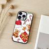 Christmas Santa Claus Phone Case Color Silver Shell For IPhone 17 16 15 14 13 12 11 Pro Max Plus