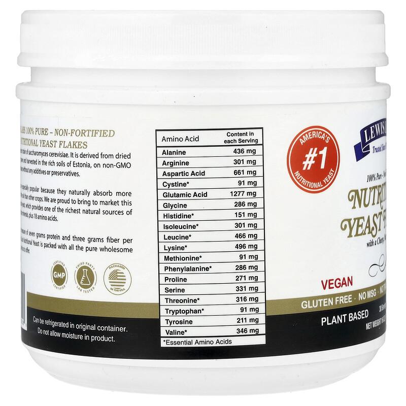 Nutritional Yeast Flakes, Cheesy Nutty, 16 oz (454 g)