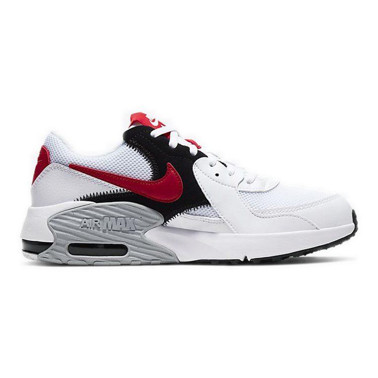 Nike Air Max Excee 'White University Red' Gs CD6894-105
