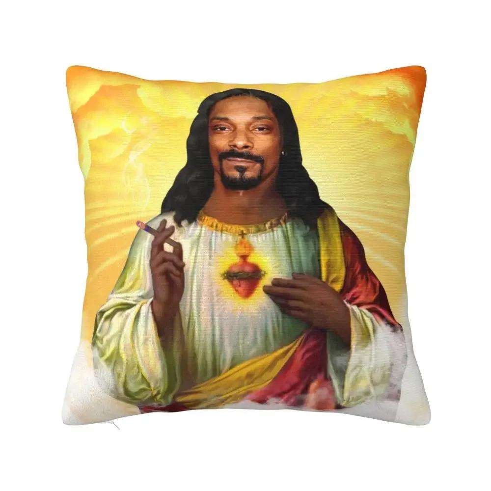 1Pc Jesus Style Printed Pillowcase Polyester Square Cushion Cover Home Decor Gift