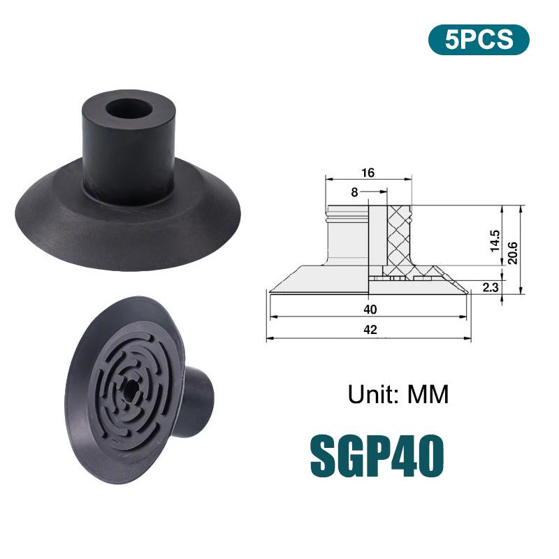 5 Bucăți Geantă Manipulator Deschidere Vid Suport Vid Sgp15/20/24/30/40 Componente Pneumatice Pentru Accesorii Industriale