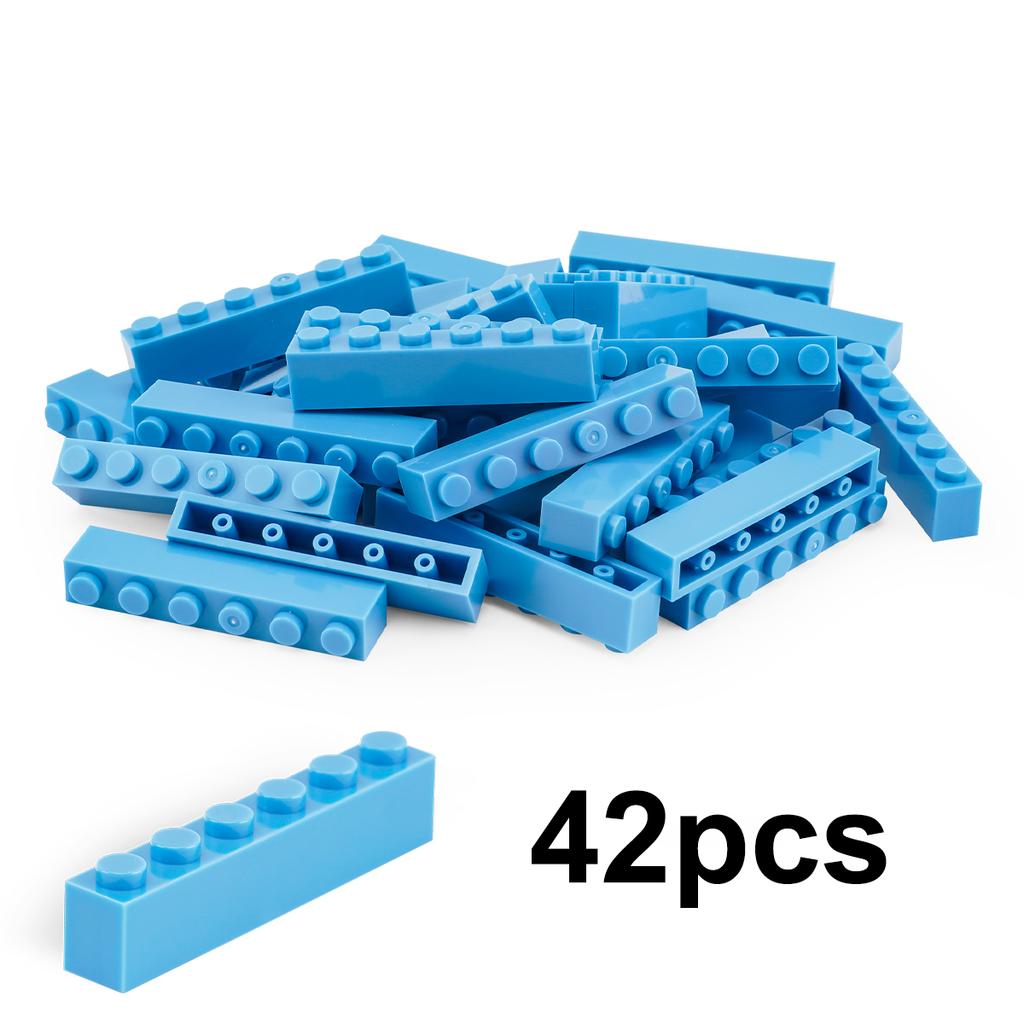 100g1x6high brickBuilding Blocks Thick FiguresBricks Dots Educational Creative SizeCompatible With Plastic Toys forChildren