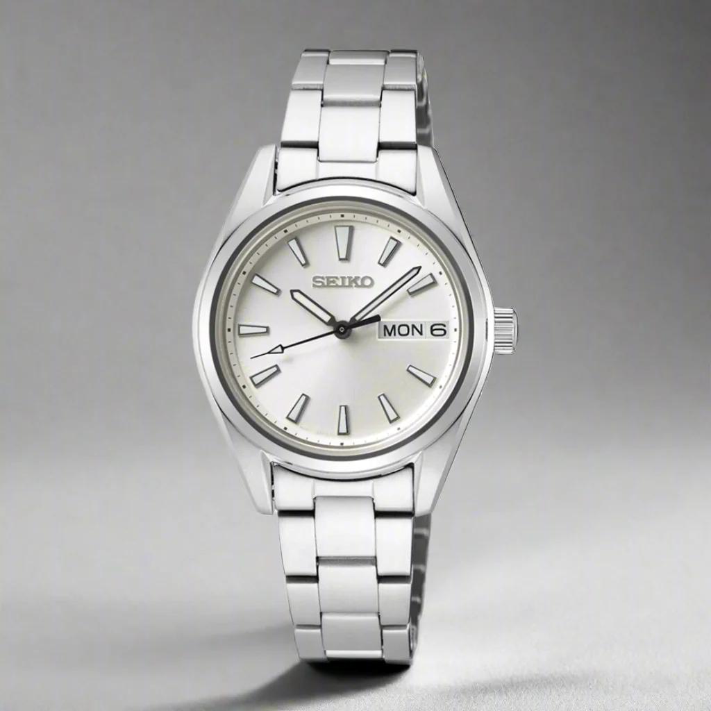 Seiko Classic Quartz Stainless Steel Women's Watch SUR349P1