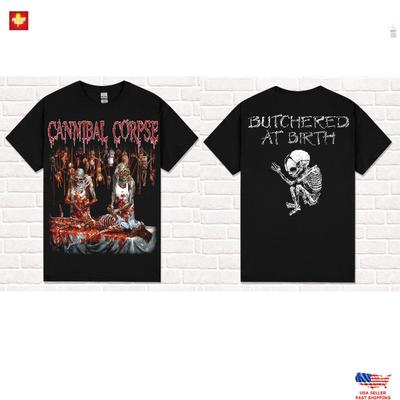 Nueva Camiseta de Cannibal Corpse "Butchered at Birth". Death Metal Brutal. Camisetas unisex