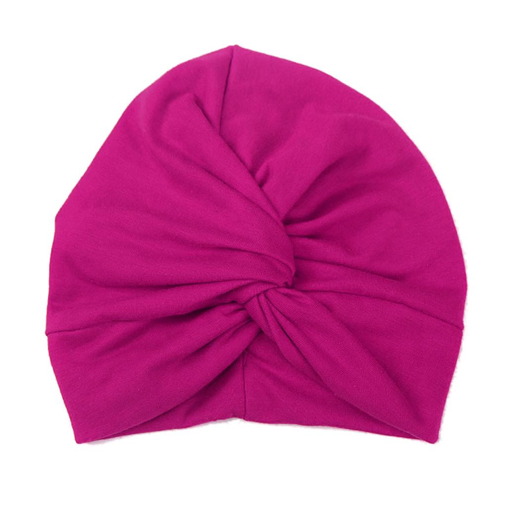 

Милий дитячий капелюх бавовна м який тюрбан вузол літній капелюх новонароджений шапка для дівчаток