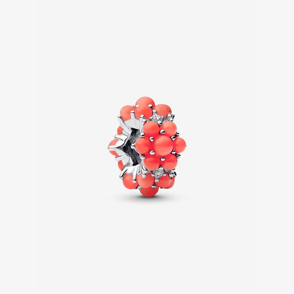 Pandora Coral Colored Ocean Charm 793897C01